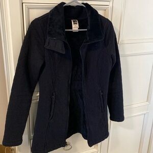 The North Face quilted fleece lined jacket